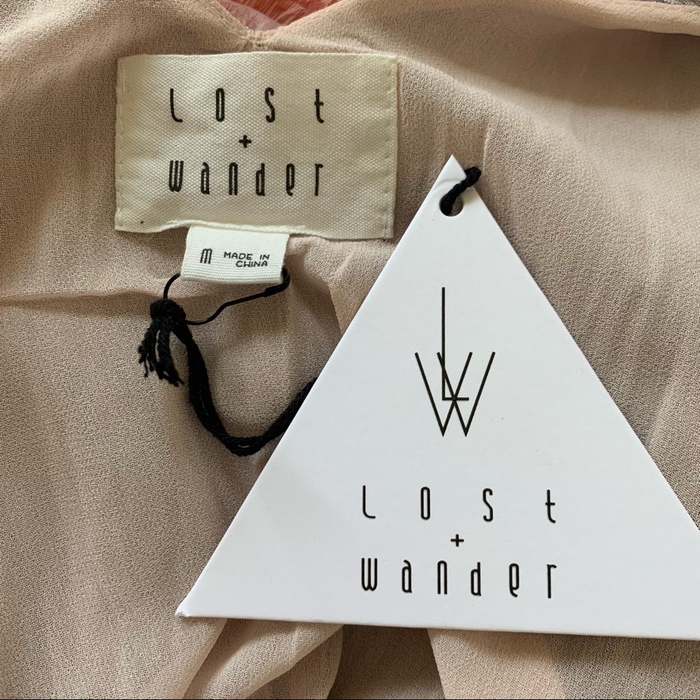 Lost + Wander Metallic Slip Dress - Picture 8 of 10